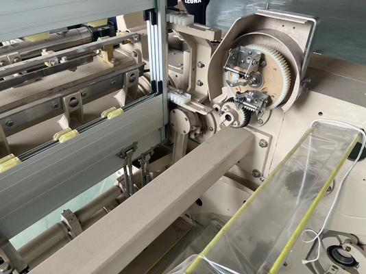 Singolo telaio 190cm del tessuto della pompa un'acqua Jet Weaving Machine di 1200 giri/min.