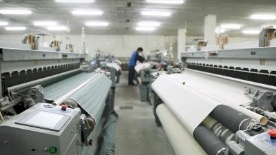 Aria elettronica Jet Looms Mechanical Weaving Technology del tessuto di cotone 1000 giri/min.