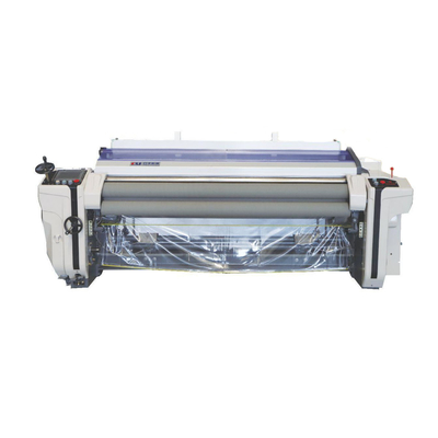 Doppia ratiera ad alta velocità 3.5kw di spargimento di Jet Weaving Machine Loom Fabric dell'aria dell'ugello