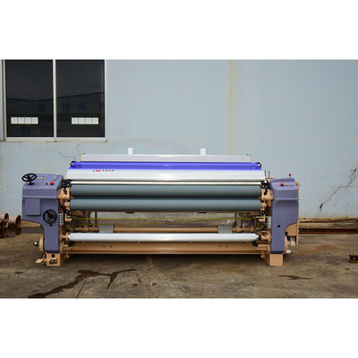Doppia ratiera ad alta velocità 3.5kw di spargimento di Jet Weaving Machine Loom Fabric dell'aria dell'ugello