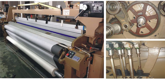 Doppia acqua Jet Power Loom With Crank dell'ugello/spargimento ratiera/della camma